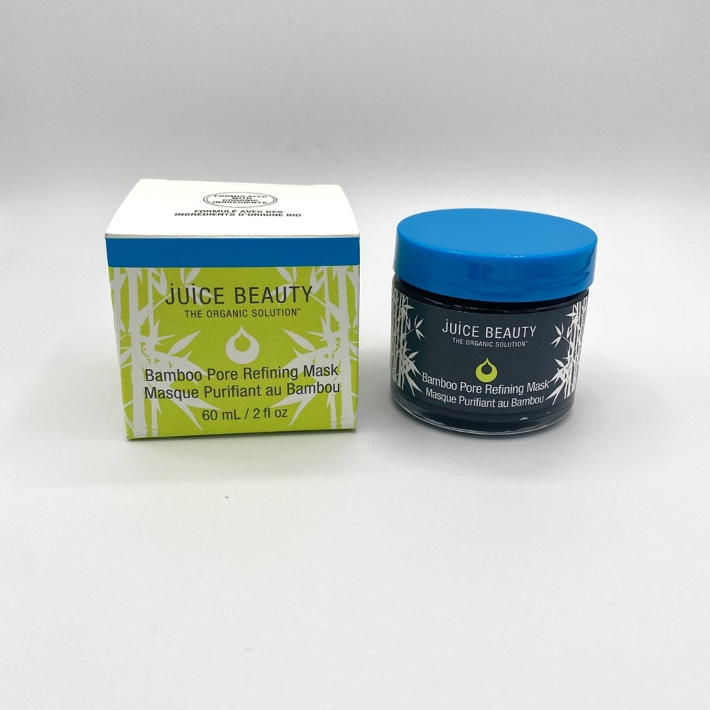 Juice Beauty Charcoal & Clay Mask Bamboo Pore Refining Organic BNIB